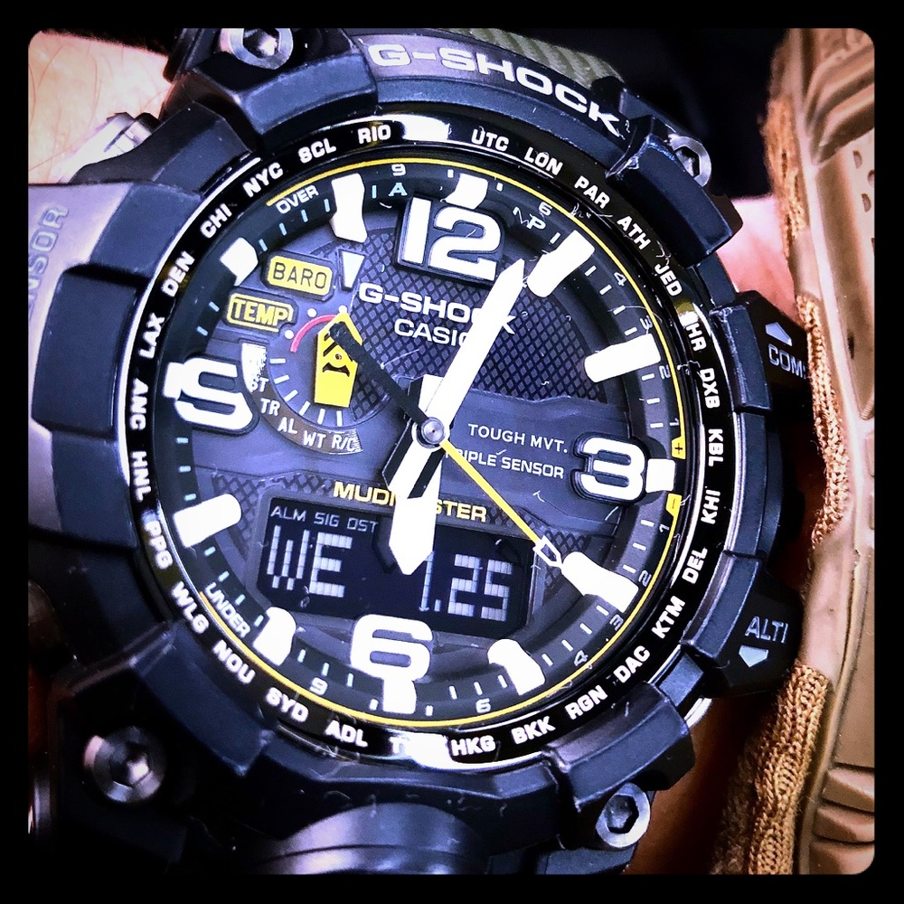G shock mud master gwg 1000 more pics